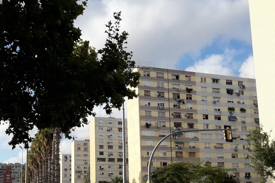Carrer a Bellvitge, l'Hospitalet de Llobregat.