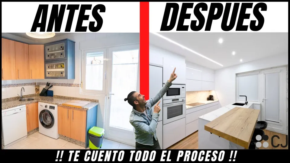 Vídeo: Reforma total : el antes y despues de una cocina cjr