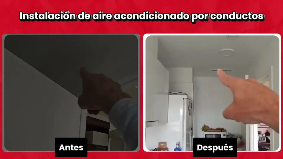 Vídeo: Instalación de aire acondicionado por conducto