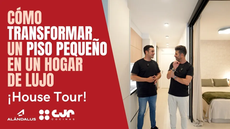 Vídeo: Transformación Completa piso pequeño Reformas Al Andalus y cocina Moderna pequeña cjr